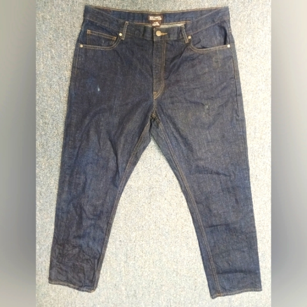 Michael Kors Men's Dark Denim Jeans Size 36x30